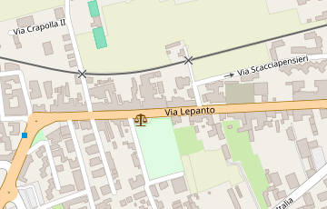 Mappa della zona di Via Lepanto, 255 a Pompei
