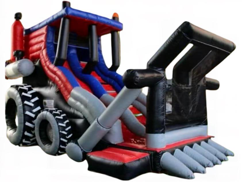 Gonfiabile Car Monster Slide