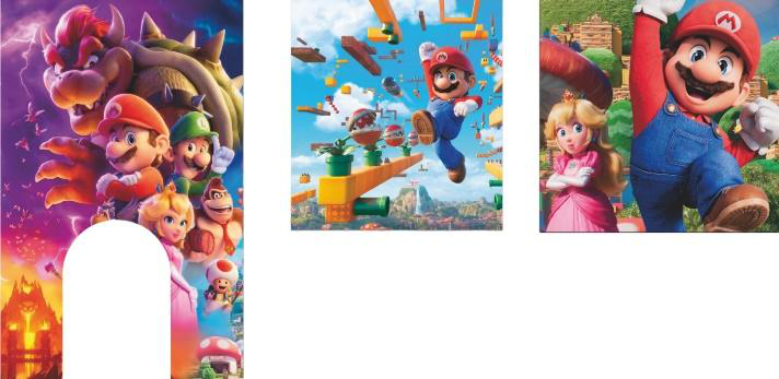 Grafica a tema personalizzabile per gonfiabile Combo — foto 5