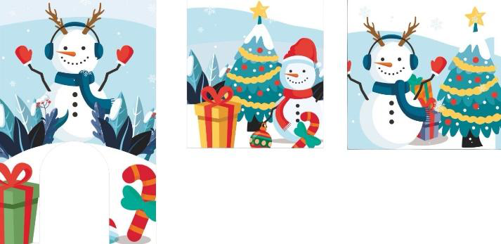 Grafica a tema personalizzabile per gonfiabile Combo — foto 6