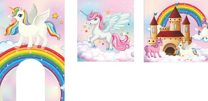 Grafica a tema personalizzabile per gonfiabile Combo — foto 8