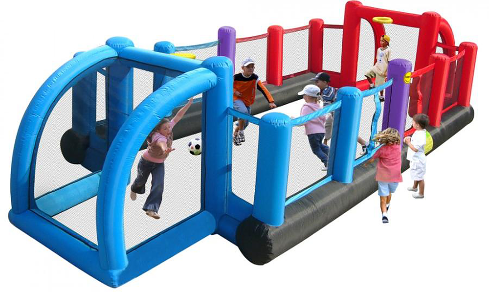 Gonfiabile Multi-Gioco (Calcio – Basket – Pallavolo)