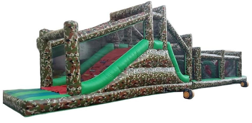Gonfiabile Percorso Avventura Militare