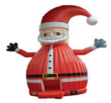 Gonfiabile Santa Claus