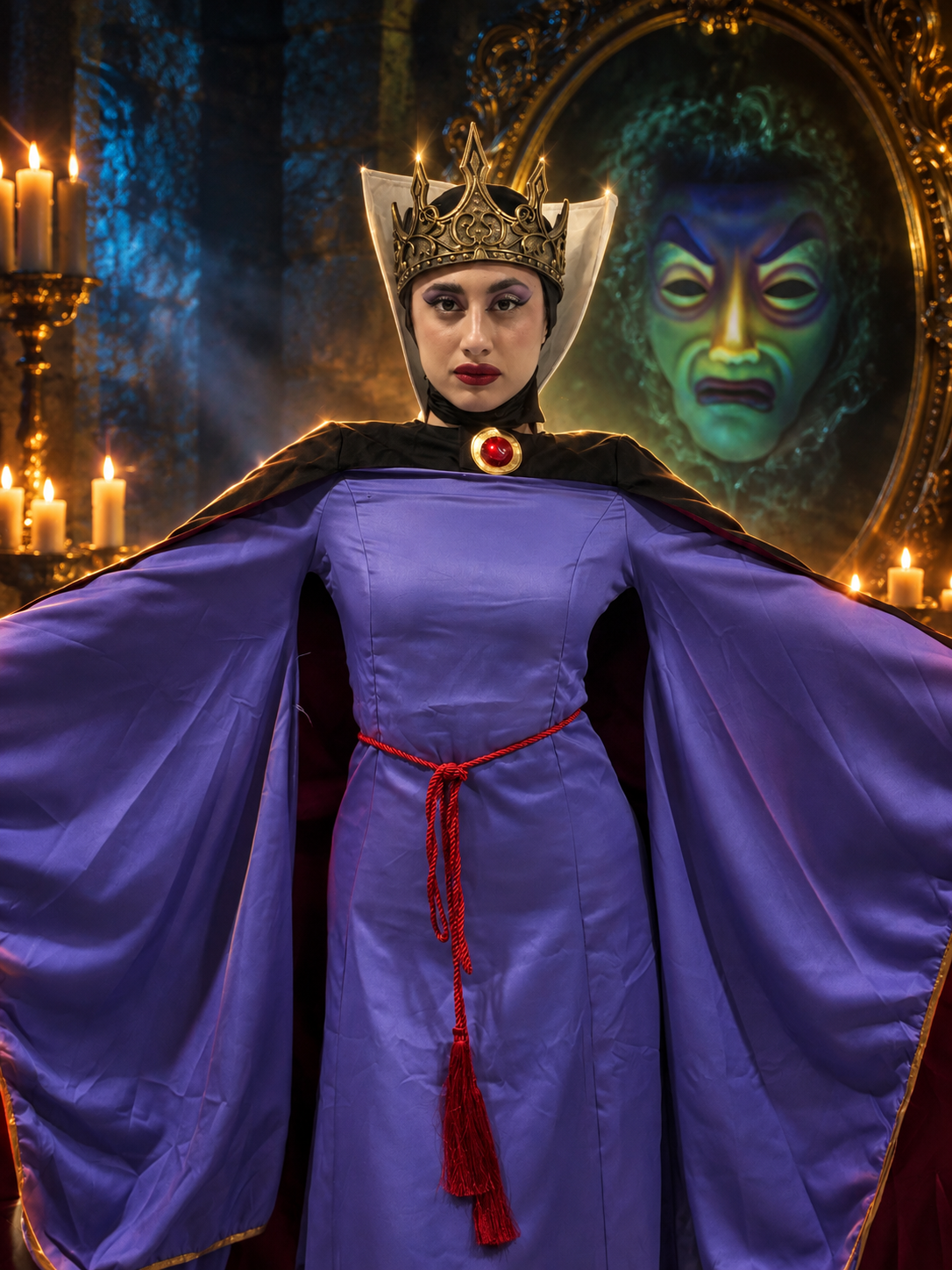 Personaggio in costume Grimilde — Biancaneve — Tribute