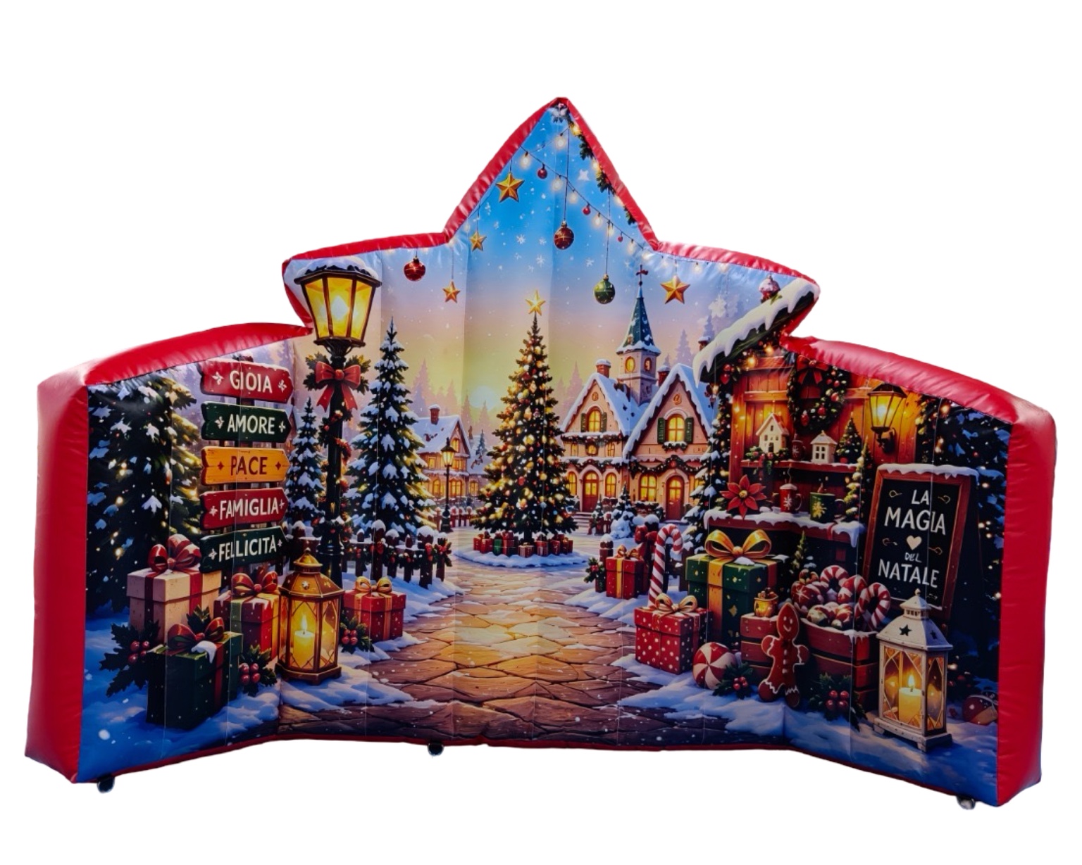 Fondale gonfiabile – Christmas