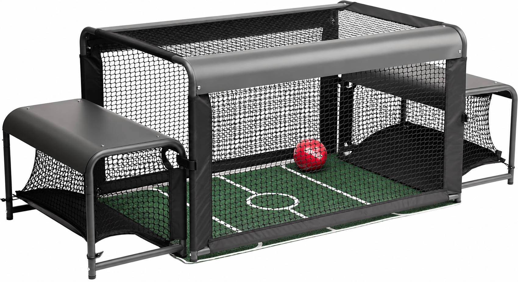Foot Soccer: mini campo da calcio con due sedute per una sfida uno contro uno
