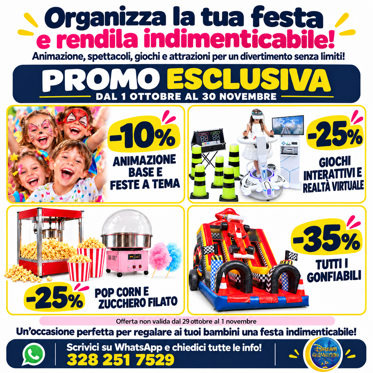 Volantino degli sconti Dream Animation