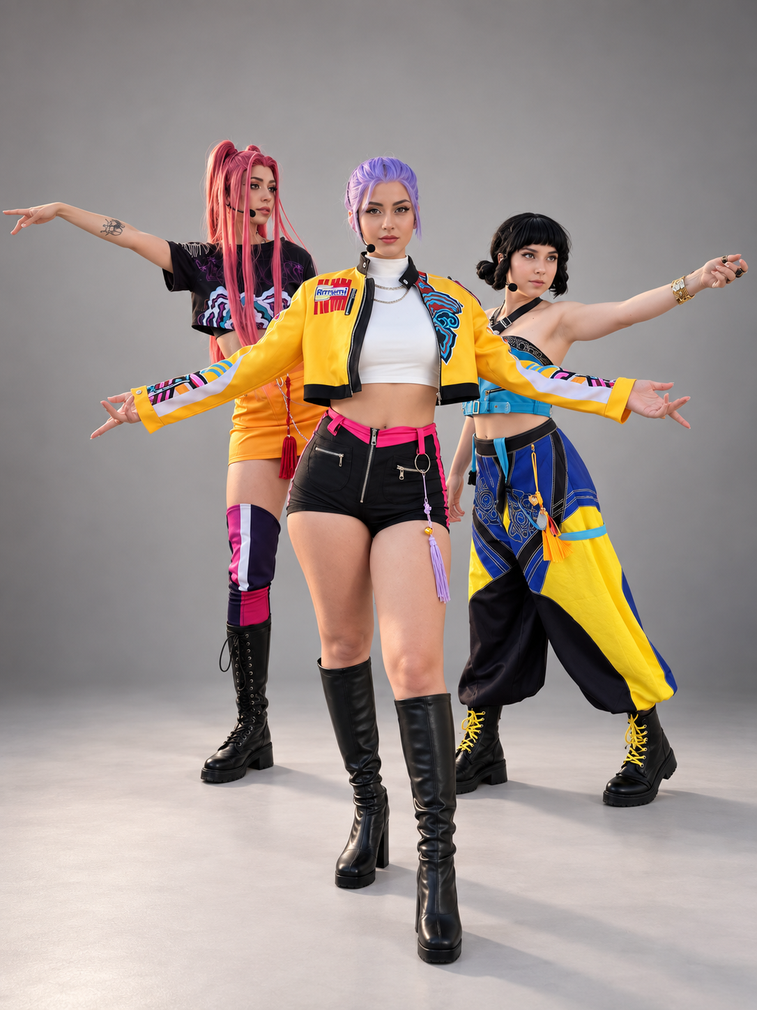 Personaggio in costume HUNTRIX – K-POP DEMON HUNTER – vers. 2 — Tribute